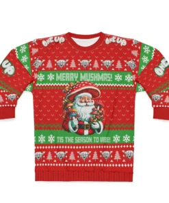 One Up “Merry Mushmas” Ugly Xmas Sweater