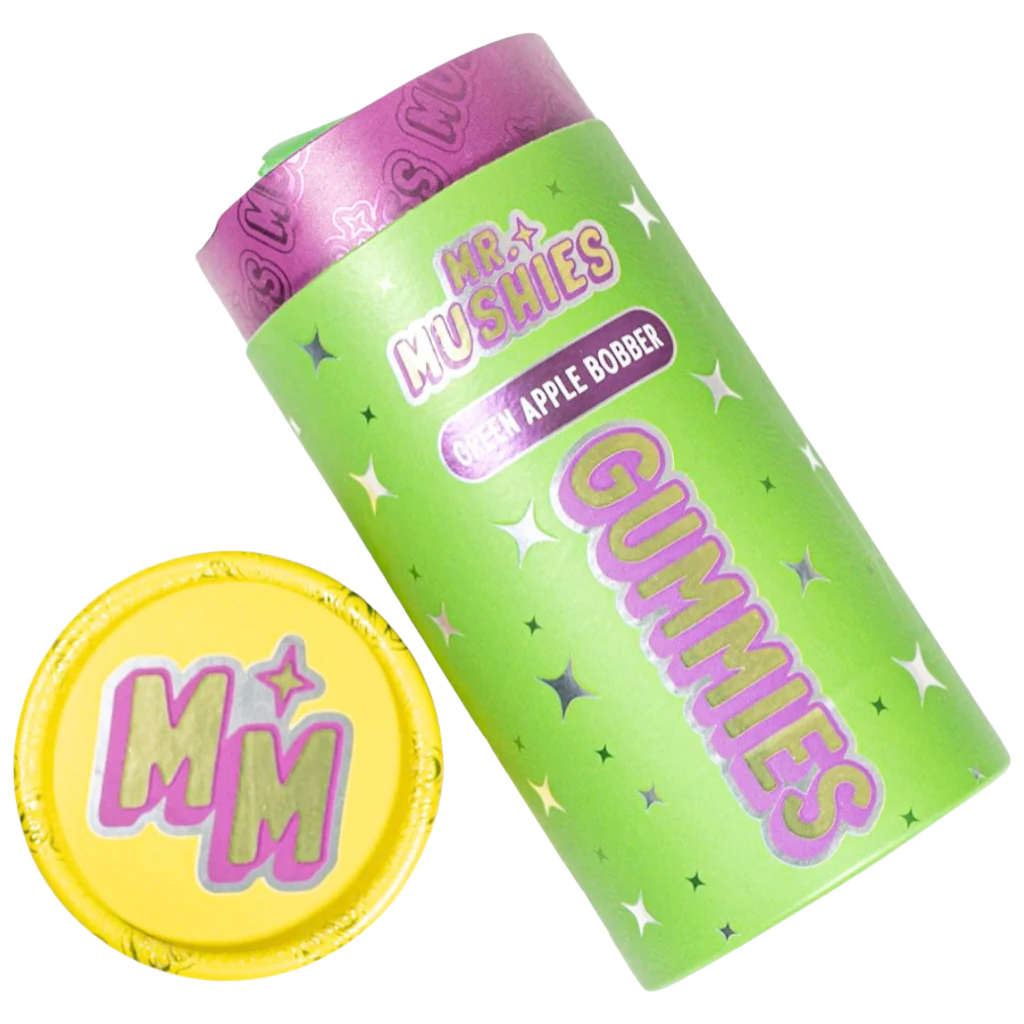 Mr Mushies Green Apple Bobber Gummy