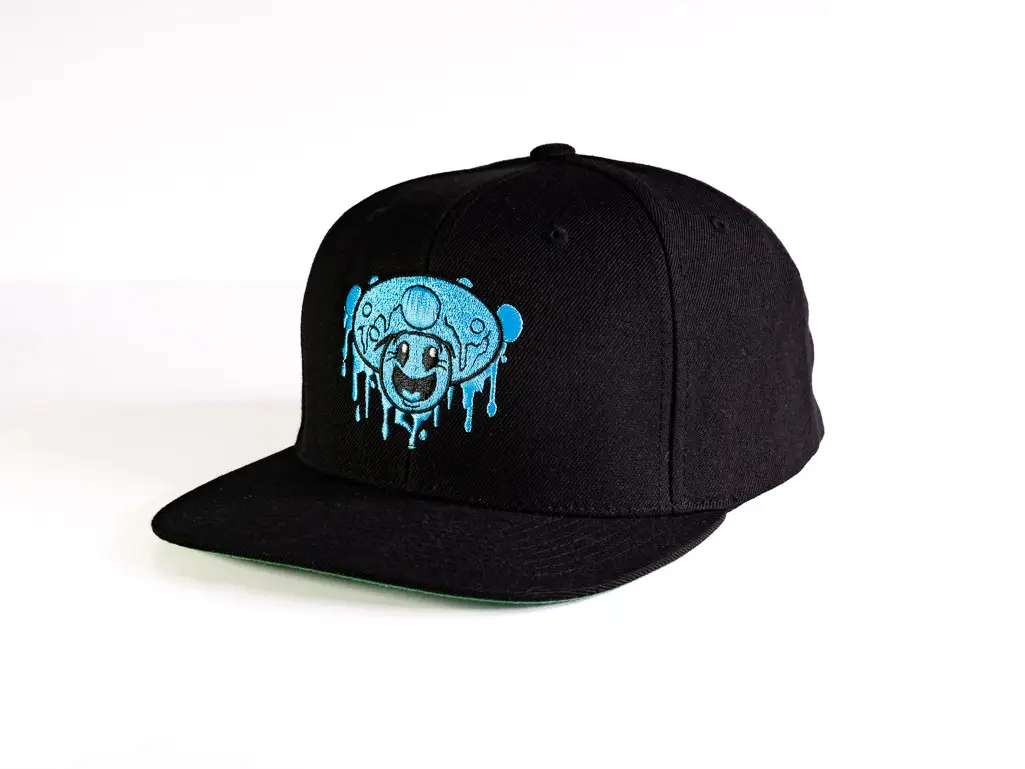 The One Up Blue Melt Snapback - Image 4