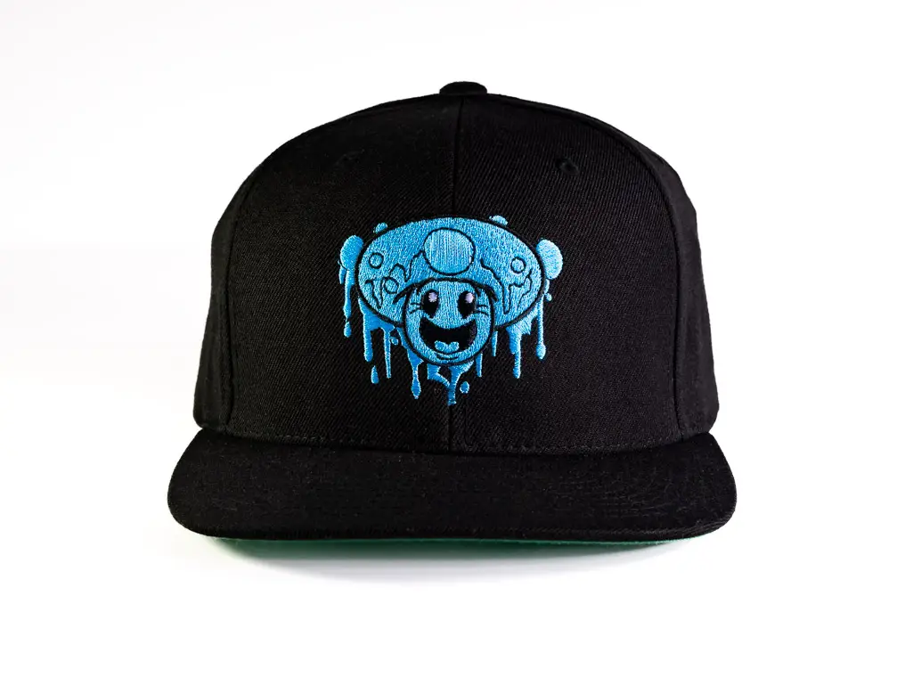 The One Up Blue Melt Snapback - Image 2