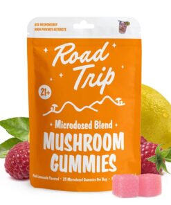 Road Trip Microdosed Mushroom Gummies - Pink Lemonade