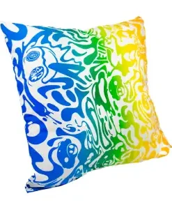One Up House Trippy Pattern Oversized Throw Pillow